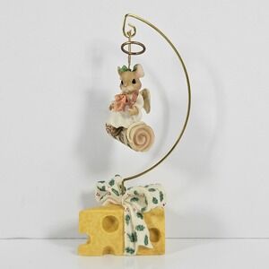 Enesco Mouse Tales 1996 Angels We Have Heard On High Ornament Priscilla Hillman